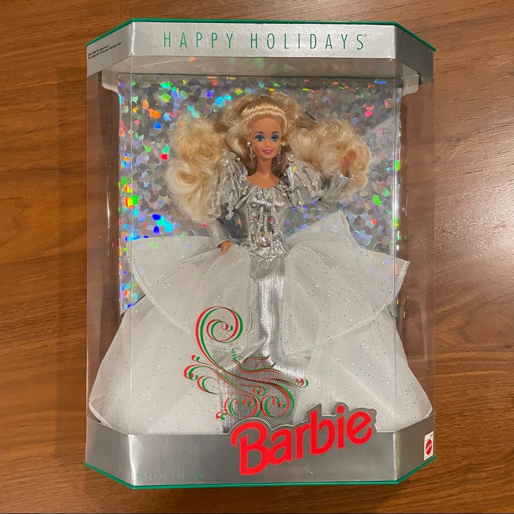 1992 Happy Holidays Barbie Doll